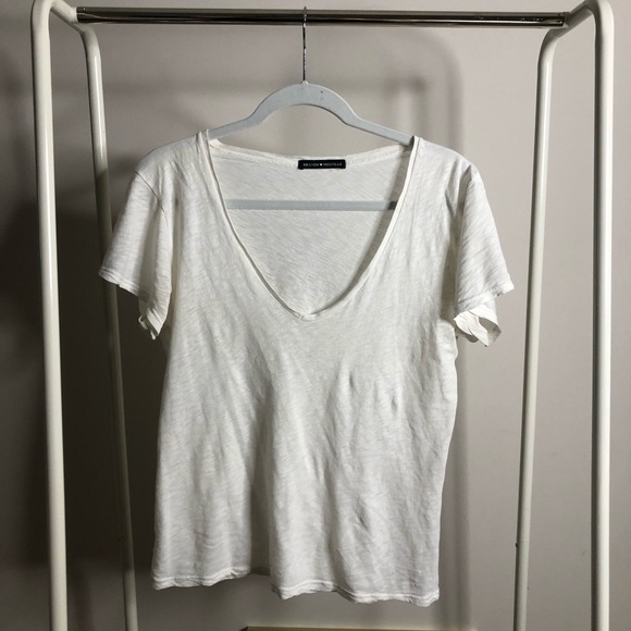 Brandy Melville Tops - Brandy Melville deep v (like Russell Brands!)